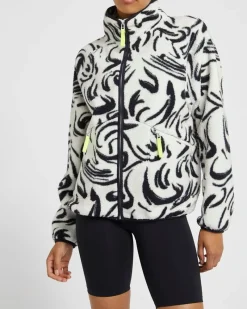Hot Dunnes Stores Printed Zip Through Fleece