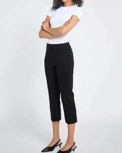 Online Dunnes Stores Pull On Stretch Crop Trousers