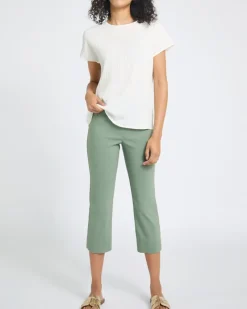 Discount Dunnes Stores Pull On Stretch Crop Trousers