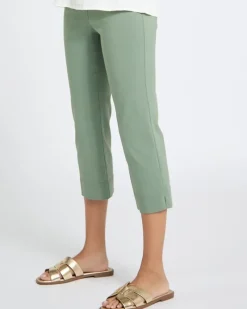 Discount Dunnes Stores Pull On Stretch Crop Trousers