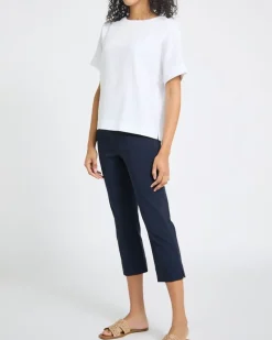 Fashion Dunnes Stores Pull On Stretch Crop Trousers