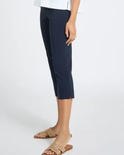 Fashion Dunnes Stores Pull On Stretch Crop Trousers