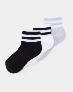 Fashion Dunnes Stores Quarter Sock - Pack Of 3