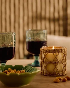 Hot Dunnes Stores Rattan Citronella Candle