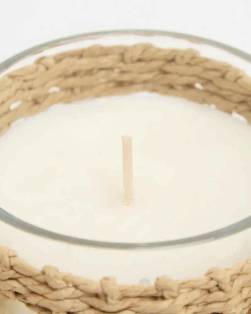 Hot Dunnes Stores Rattan Citronella Candle