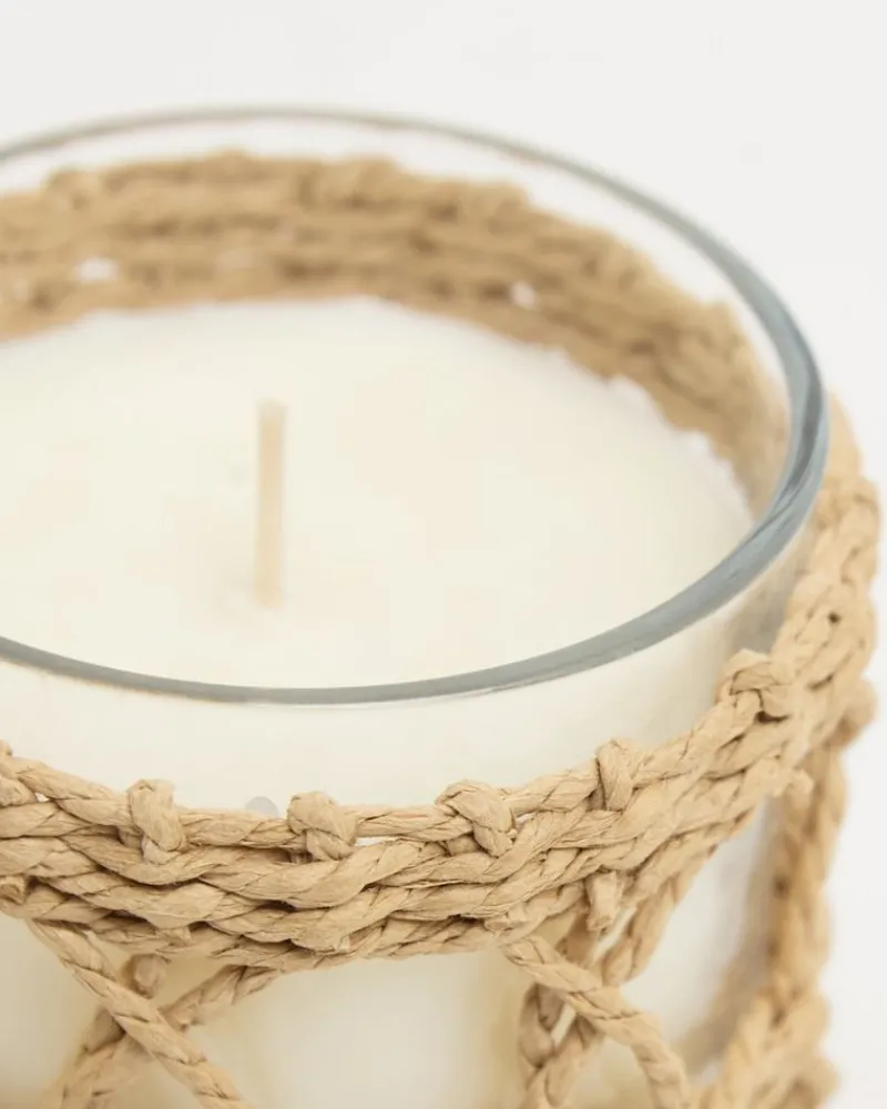 Hot Dunnes Stores Rattan Citronella Candle