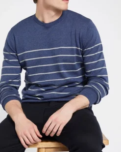 New Dunnes Stores Regular Fit Cotton Crew Neck Jumper