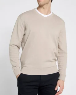 Clearance Dunnes Stores Regular Fit Cotton V-Neck Jumper