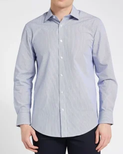 New Dunnes Stores Regular Fit Cotton-Rich Design Shirt