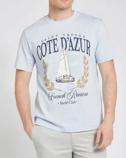 Clearance Dunnes Stores Regular Fit Front Graphic T-Shirt