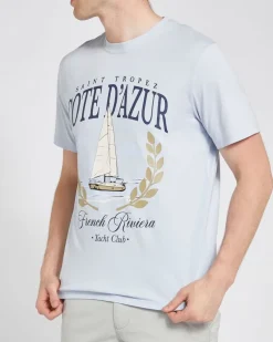 Clearance Dunnes Stores Regular Fit Front Graphic T-Shirt