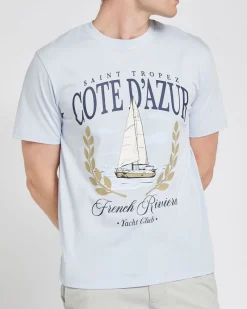 Clearance Dunnes Stores Regular Fit Front Graphic T-Shirt