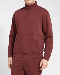 Outlet Dunnes Stores Relaxed Fit Half Zip Sweatshirt