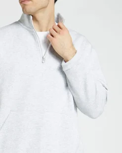Online Dunnes Stores Relaxed Fit Half Zip Sweatshirt