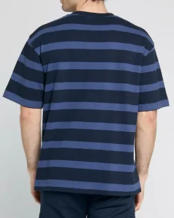 Hot Dunnes Stores Relaxed Fit Textured Stripe T-Shirt