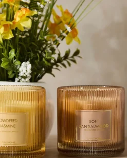 Sale Dunnes Stores Ribbed Candle