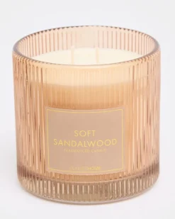 Sale Dunnes Stores Ribbed Candle