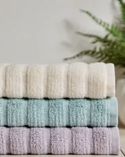 Outlet Dunnes Stores Ribbed Cotton Bath Sheet