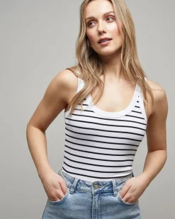 Clearance Dunnes Stores Ribbed Scoop Neck Vest