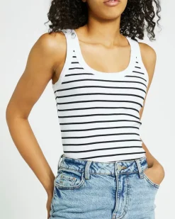 Clearance Dunnes Stores Ribbed Scoop Neck Vest