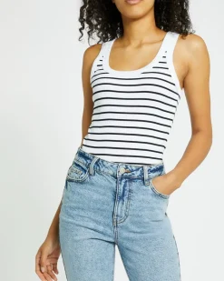Clearance Dunnes Stores Ribbed Scoop Neck Vest