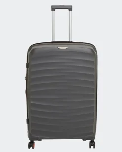 Online Dunnes Stores Rock Sunwave 8 Wheel Hard Panel Suitcase