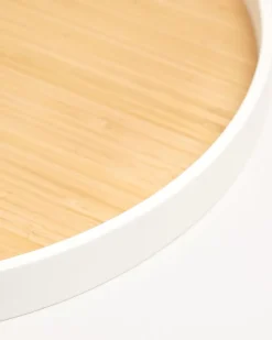Best Dunnes Stores Round Bamboo Wood Tray