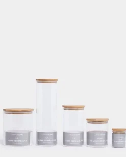 Online Dunnes Stores Round Glass Pantry Storage