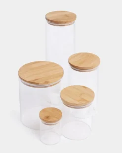 Online Dunnes Stores Round Glass Pantry Storage