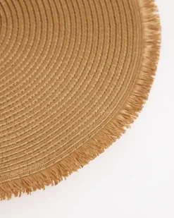 Fashion Dunnes Stores Round Placemat With Fringe Edge