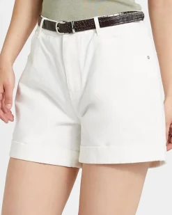Discount Dunnes Stores Savida Arti Belted Denim Shorts