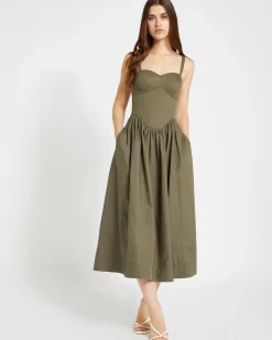 Hot Dunnes Stores Savida Arti Denim Poplin Midi Dress