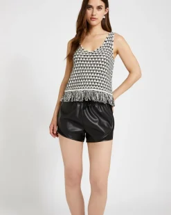 Discount Dunnes Stores Savida Bailey PU Shorts