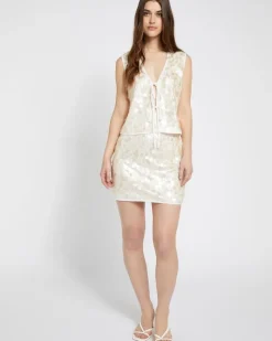 Fashion Dunnes Stores Savida Bella Sequin Waistcoat
