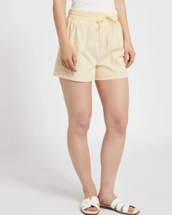 Best Dunnes Stores Savida Bella Stripe Drawstring Shorts