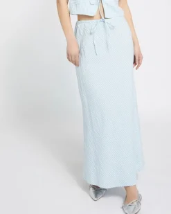 Hot Dunnes Stores Savida Charli Gingham Midi Skirt