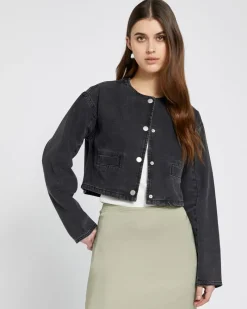 Hot Dunnes Stores Savida Cropped Denim Jacket