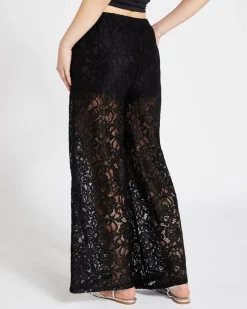 Discount Dunnes Stores Savida Lace Wide Leg Trousers