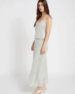 Online Dunnes Stores Savida Sequin Vest Top