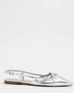 Outlet Dunnes Stores Savida Strappy Slingback Flat Shoe