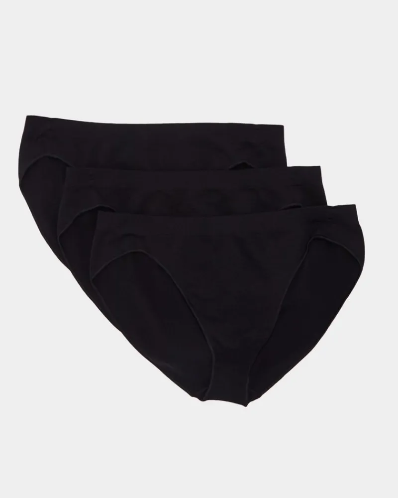 Sale Dunnes Stores Seamfree High Leg Briefs - Pack Of 3