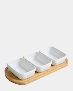 Sale Dunnes Stores Serving Bowls With Tray
