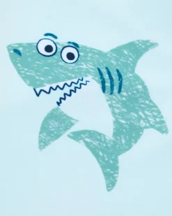 Fashion Dunnes Stores Shark Rashguard Set - 2 Pieces (9 Months-6 Years)
