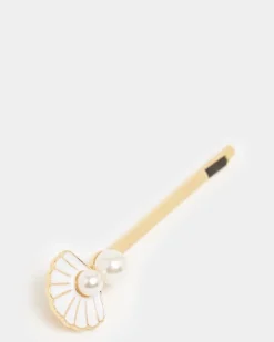 Outlet Dunnes Stores Shell Hair Clips - Pack Of 3