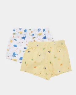 Fashion Dunnes Stores Short Pyjama Set - Pack Of 2 (6 Months-4 Years)