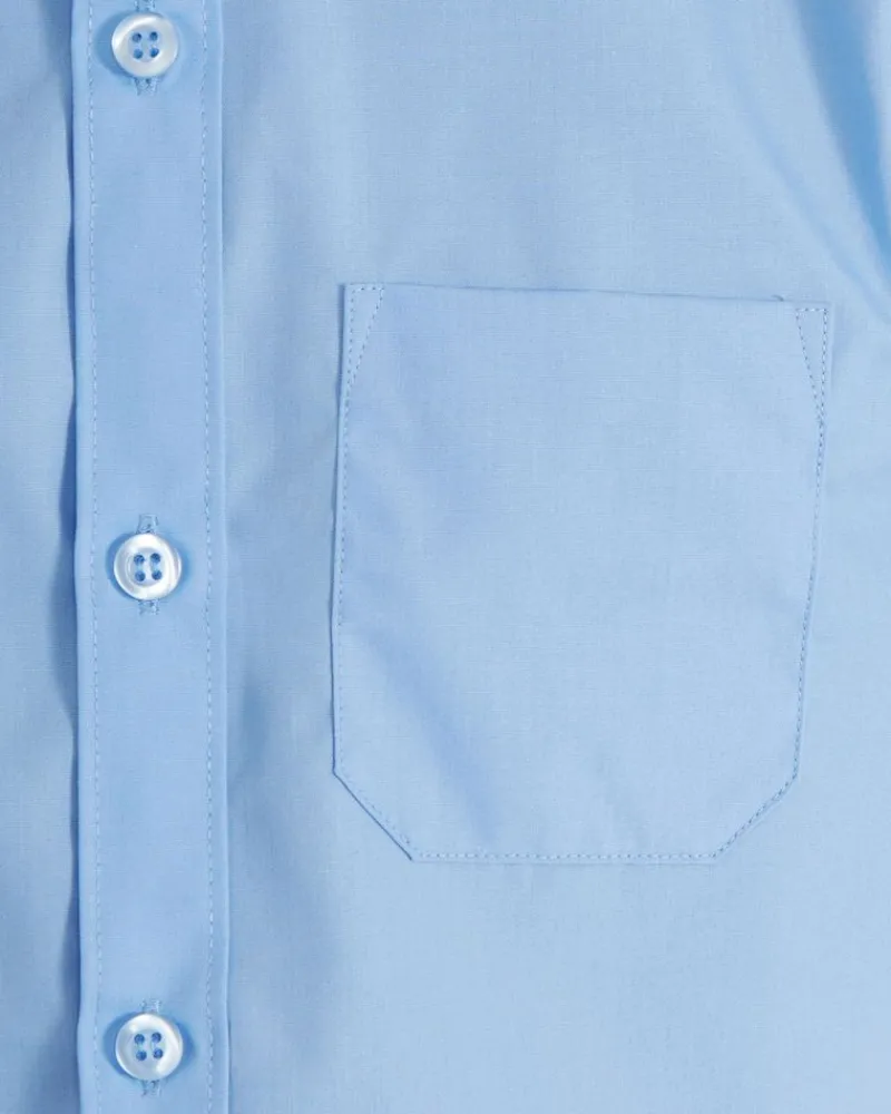 Fashion Dunnes Stores Short-Sleeved Non Iron Shirt - Pack of 3 - (4-16 Years)