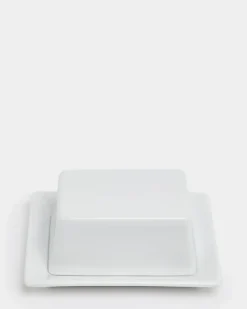 Fashion Dunnes Stores Simply White Butter Dish