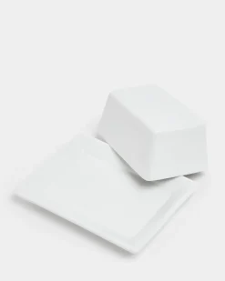 Fashion Dunnes Stores Simply White Butter Dish