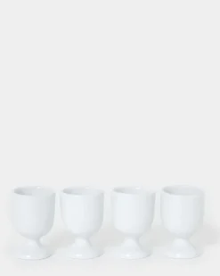 Discount Dunnes Stores Simply White Egg Cups - Pack Of 4
