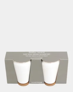Outlet Dunnes Stores Simply White Salt And Pepper Shaker Set